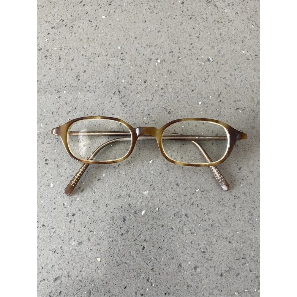 OYCOS OY306 46-20-140 Burgundy/Blonde Full Rim Eyeglasses Frames ONLY tortoise
